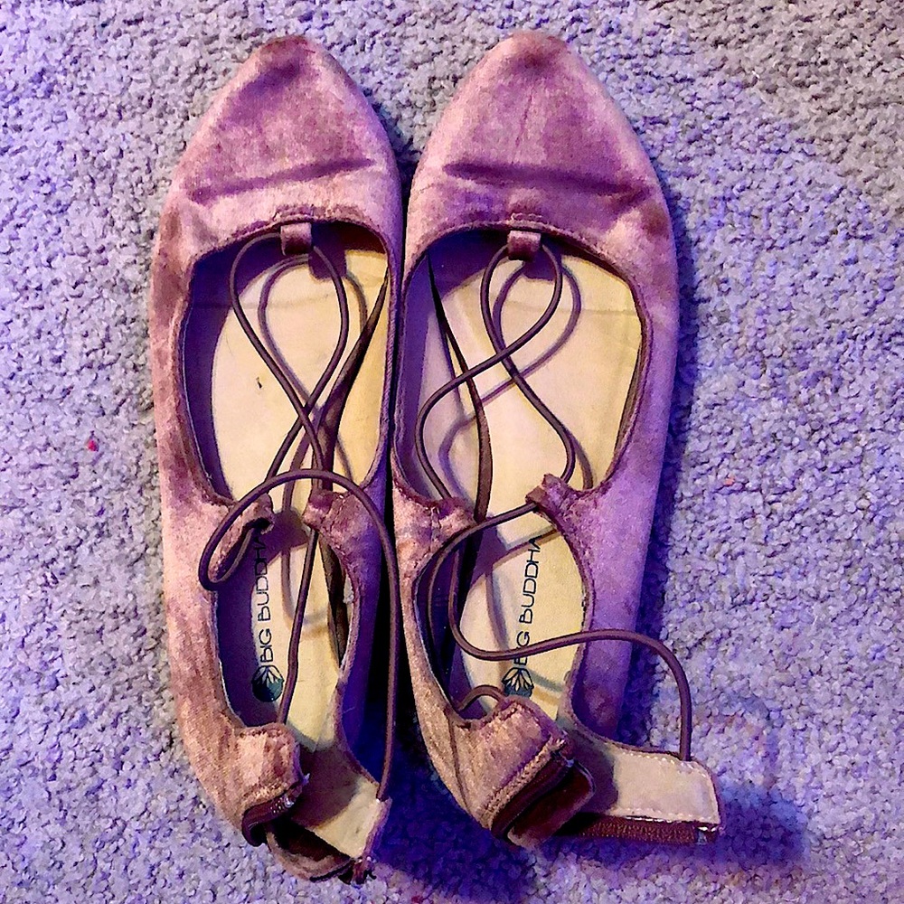 Velvet rose gold zip up sandals
